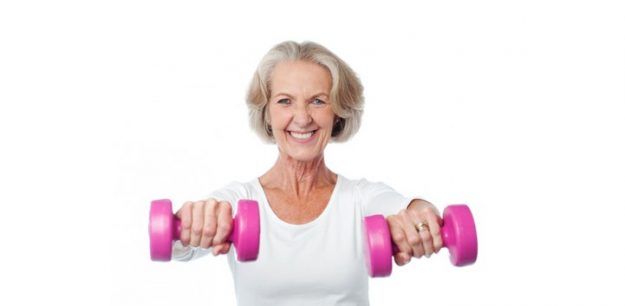 Napotki za vadbo z utežmi za starejše