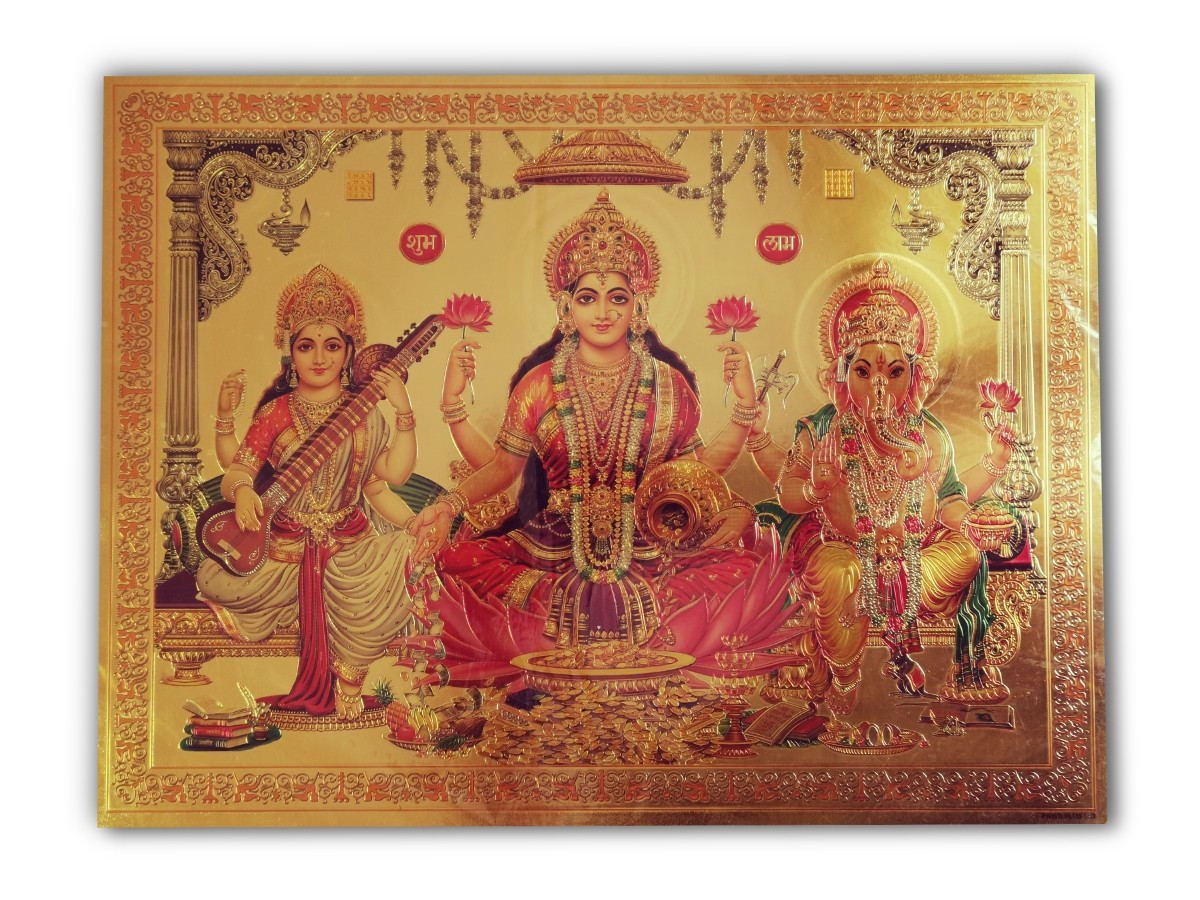 Lakshmi-Saraswati-Ganesha B3